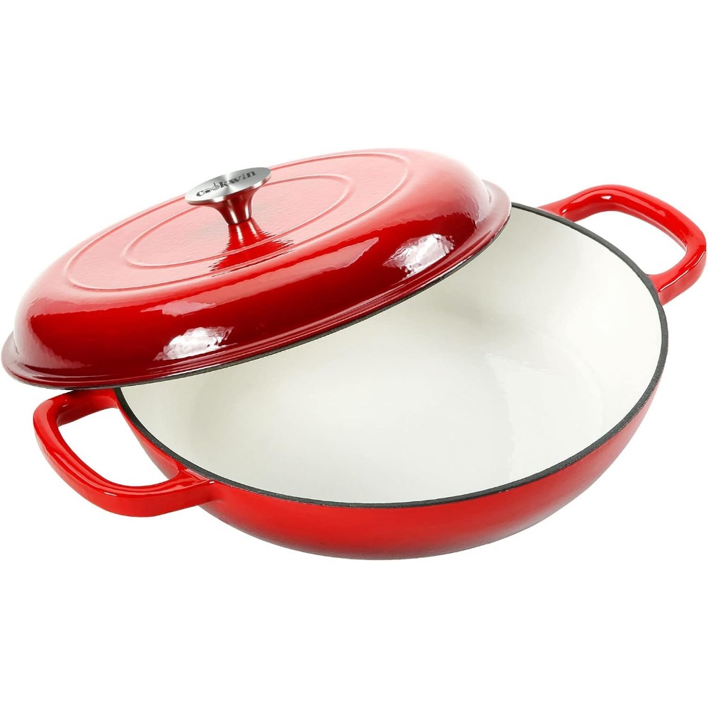 Dosa Pan Iron - 4.5L وعاء حساء الفرن الهولندي من