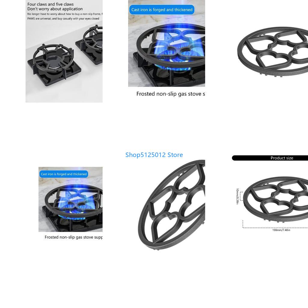 Dosa Pan Iron - G8TC المطبخ ووك دعم خواتم 19