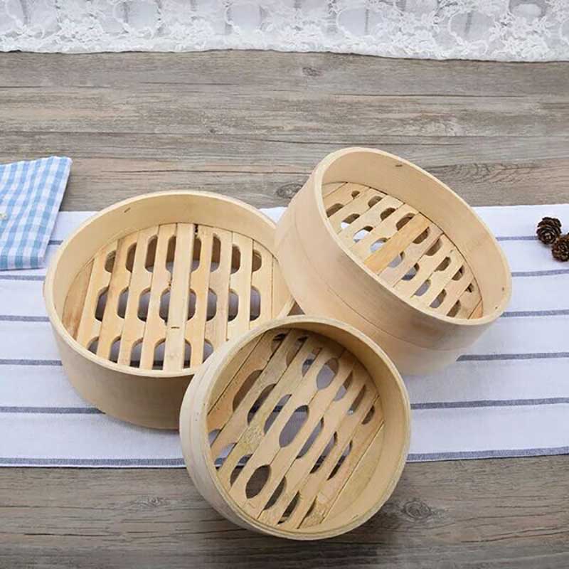 سلة باخرة من الخيزران، رف تبخي - مراجعة Steamer Bamboo Set وسعره