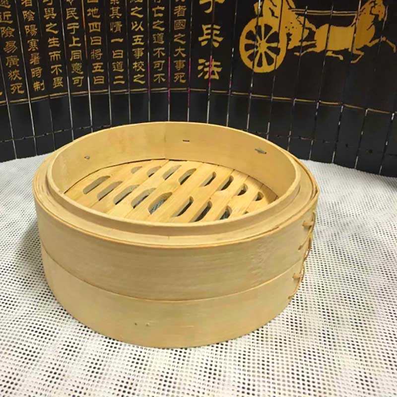 سلة باخرة من الخيزران، رف تبخي - مراجعة Steamer Bamboo Set وسعره