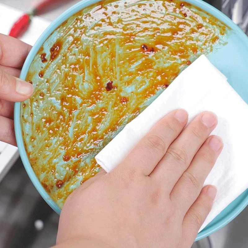 مناشف مطبخ سميكة للاستخدام مرة - مراجعة Home Cooking Oil Disposal وسعره