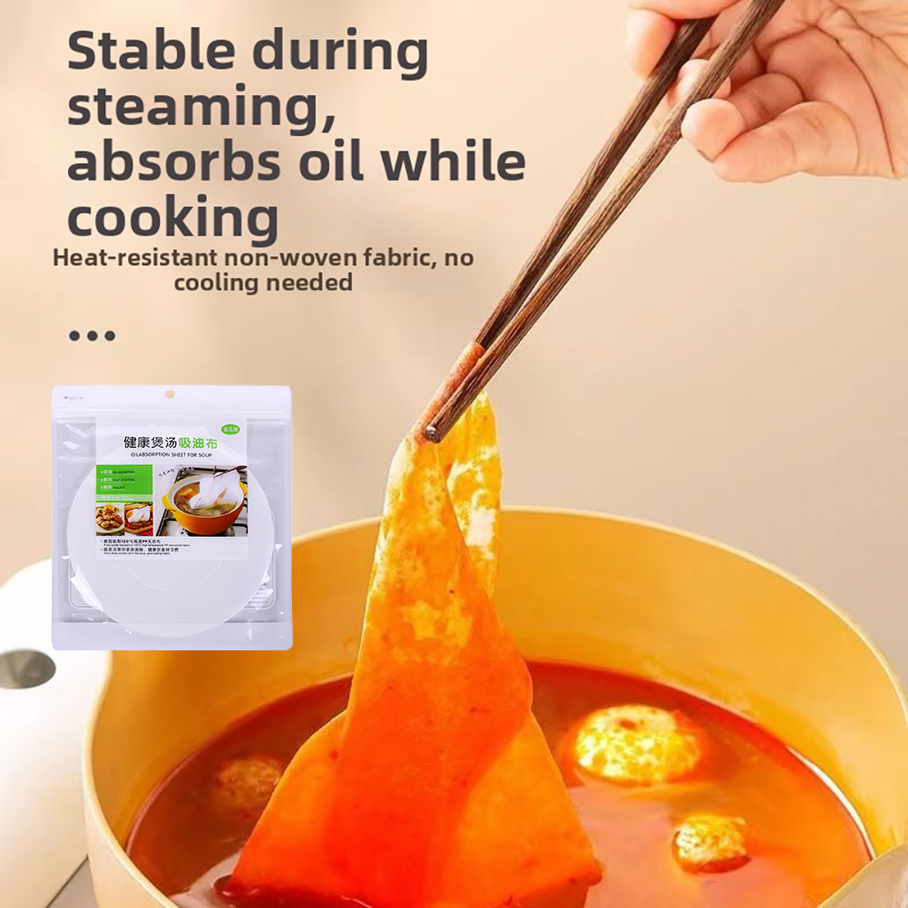 أوراق ماصة للزيت، 100/200/300  - مراجعة Home Cooking Oil Disposal وسعره