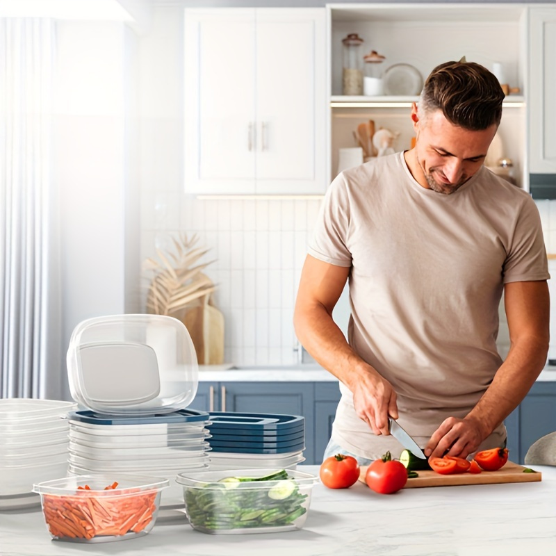 مجموعة من 6 حاويات بلاستيكية ش - مراجعة Home Cooking Food وسعره