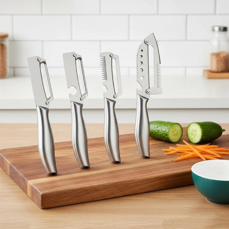 مقشرة خضروات 5 في 1 بمقبض من ا - مراجعة Dosa Pan Iron وسعره