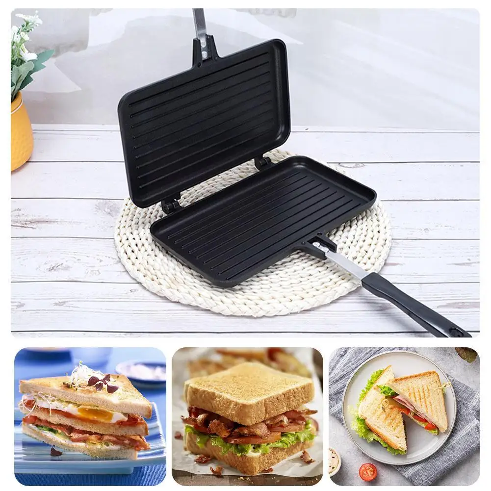 مقلاة على الوجهين غير عصا صانع - مراجعة Dosa Pan Iron وسعره