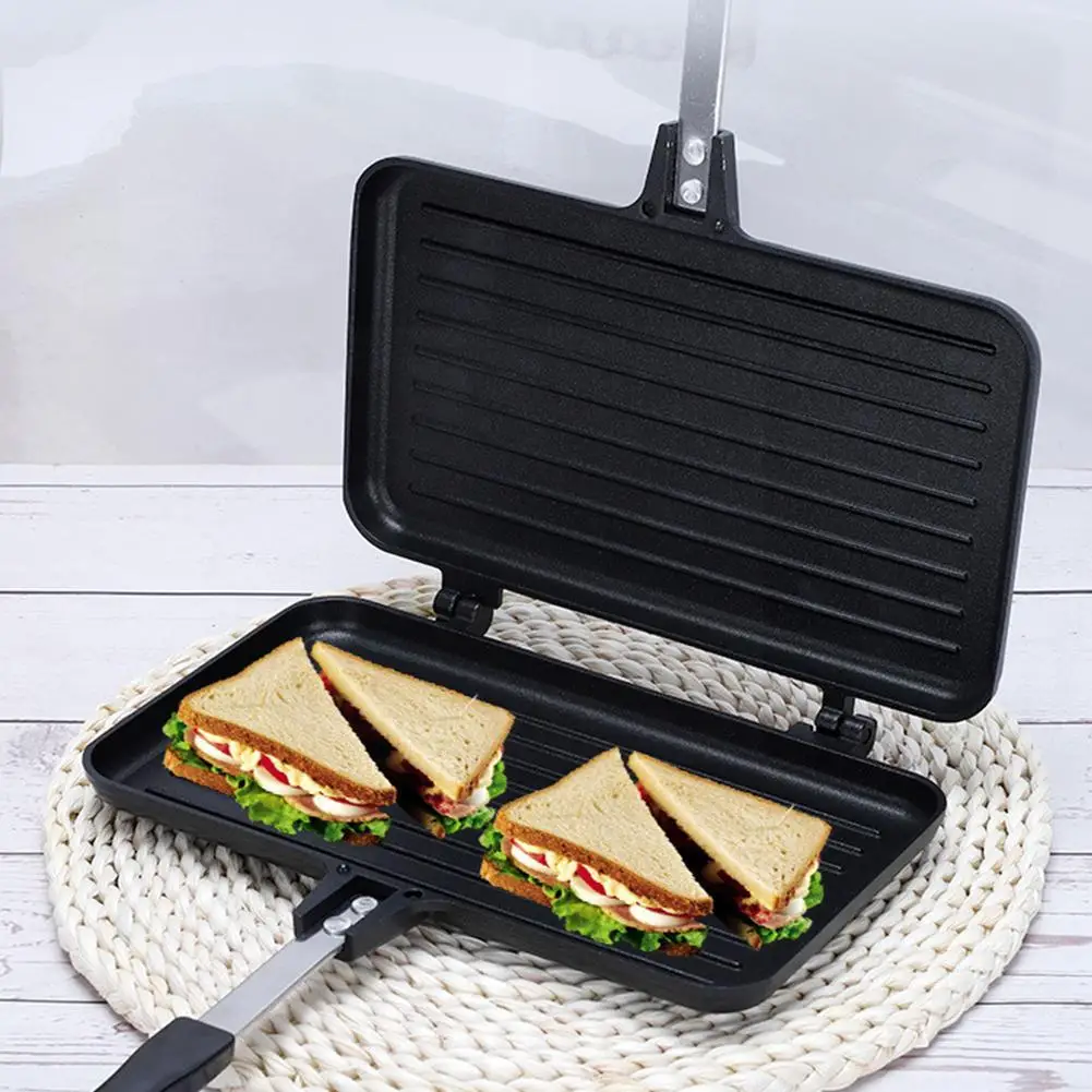 مقلاة على الوجهين غير عصا صانع - مراجعة Dosa Pan Iron وسعره
