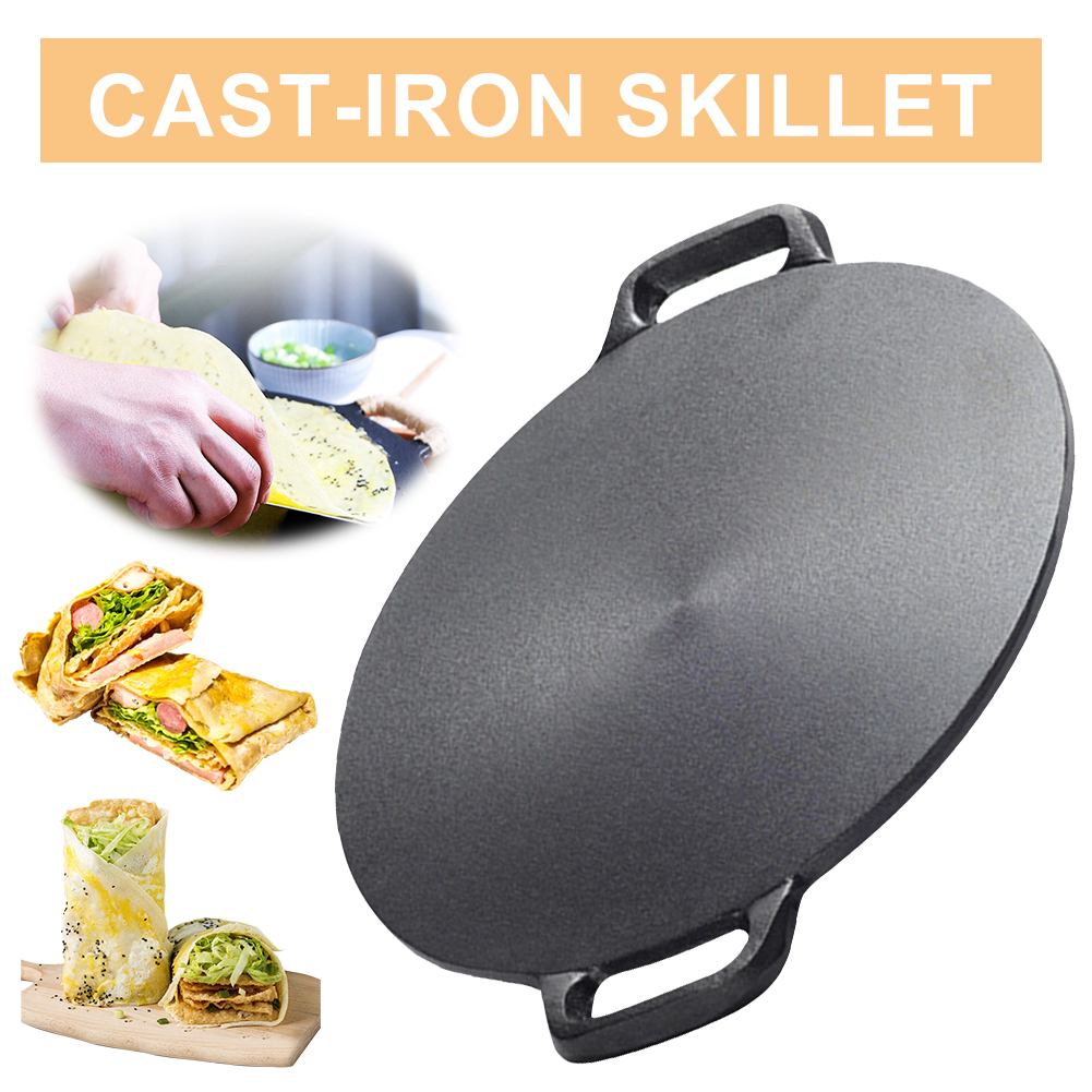 10.2/11/11.8/12.6/13.4 بوصة شو - مراجعة Dosa Pan Iron وسعره