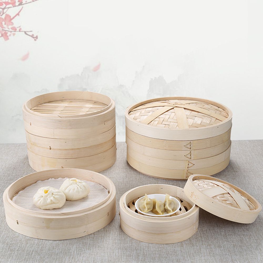 مجموعة أدوات مطبخ للطهي بالبخا - مراجعة Steamer Bamboo Set وسعره