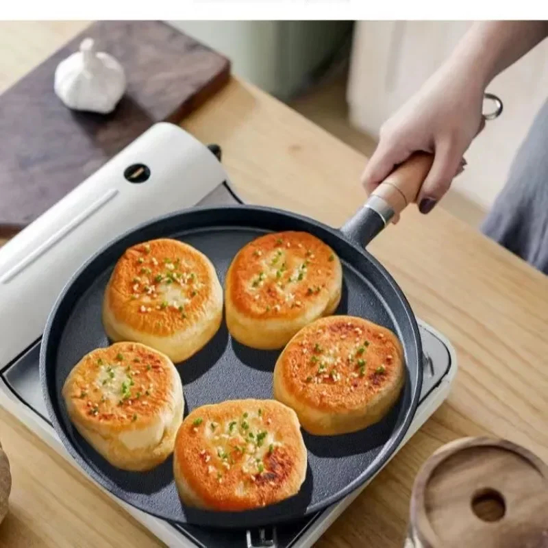 مقلاة حديدية مقاس 20 سم بمقبض  - مراجعة Dosa Pan Iron وسعره